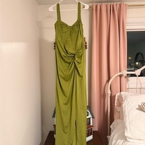 Trendyol Olive Green Maxi Dress